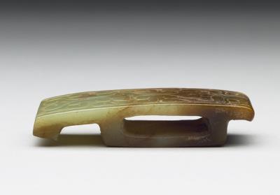 图片[3]-Jade scabbard slide, Yuan to Ming dynasty (1271-1644)-China Archive